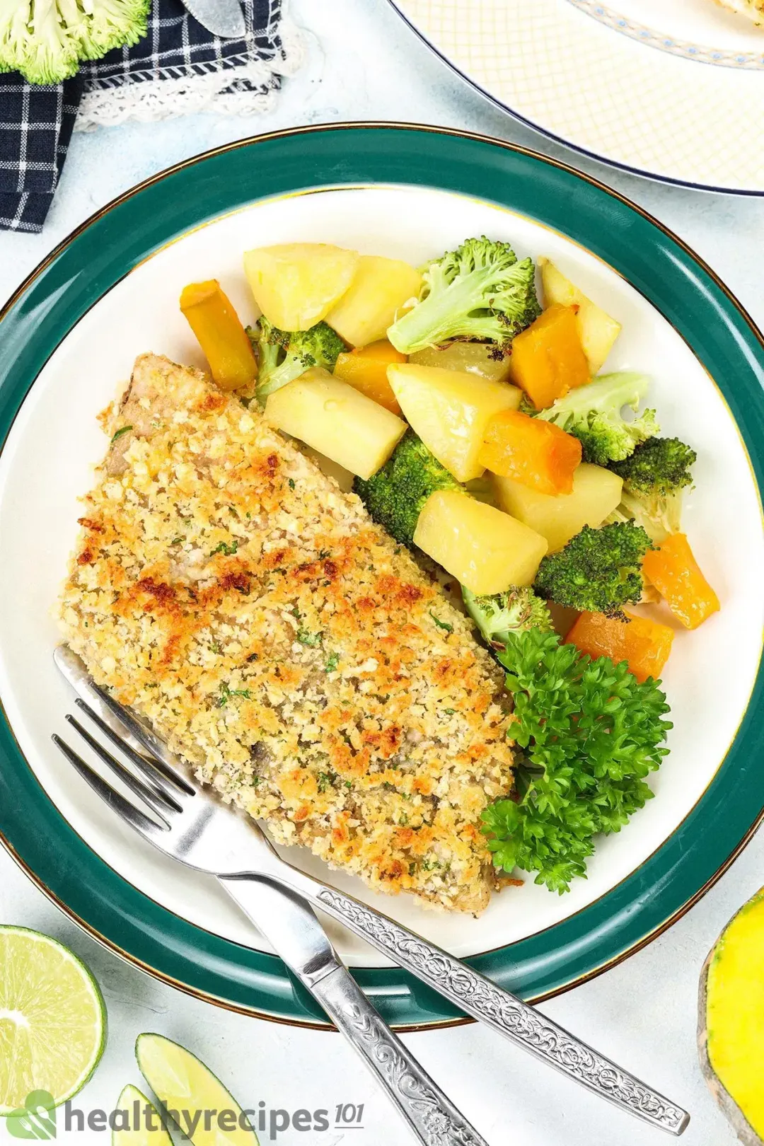 Parmesan Crusted Sea Bass Recipe