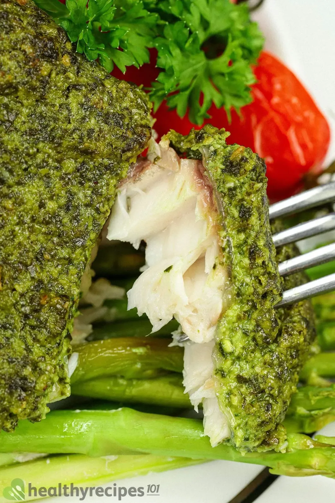 Pesto Sea Bass Recipe