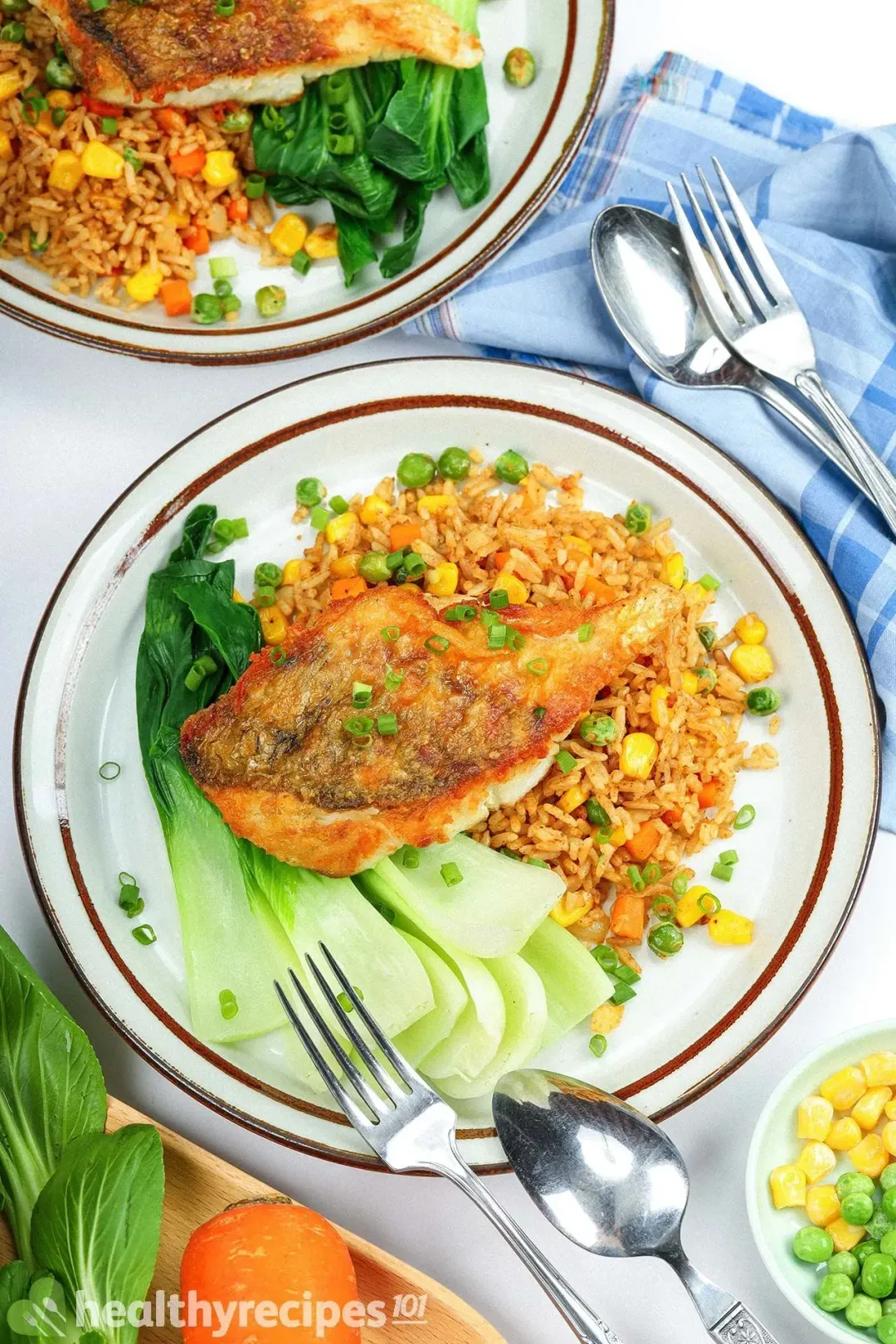 Sea Bass Fried Rice Recipe