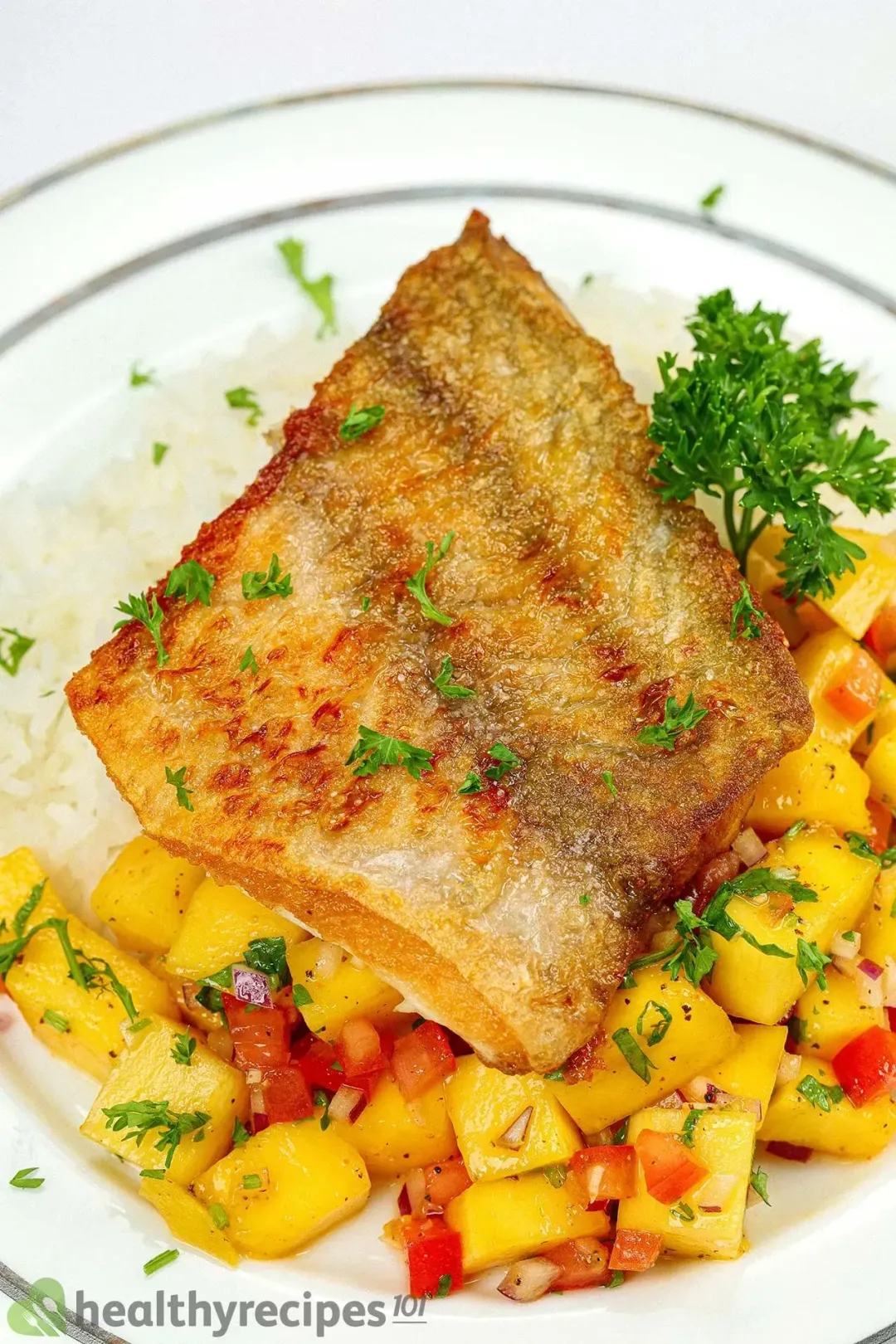 Sea Bass With Mango Salsa Recipe