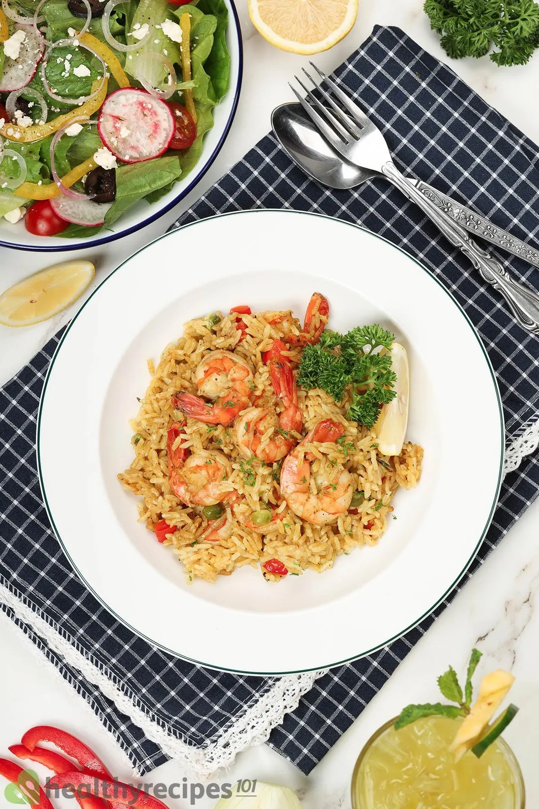 homemade shrimp paella recipe