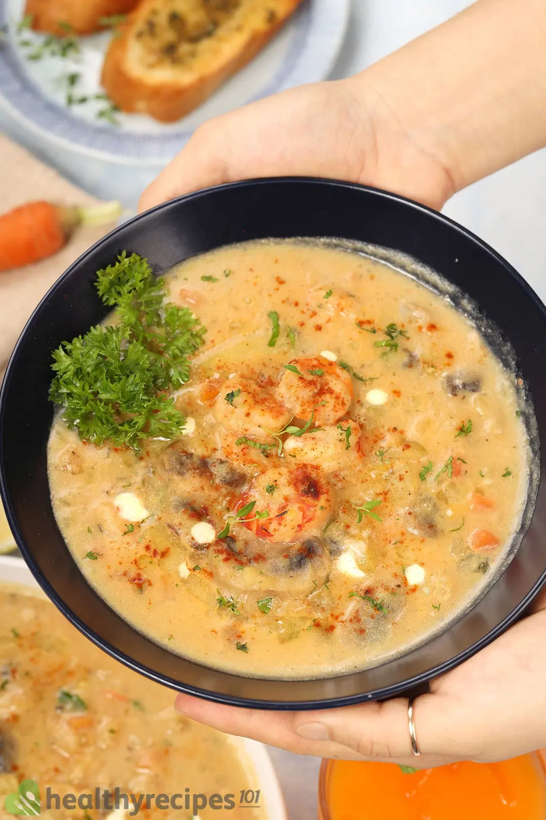 Homemade Shrimp Soup Recipe