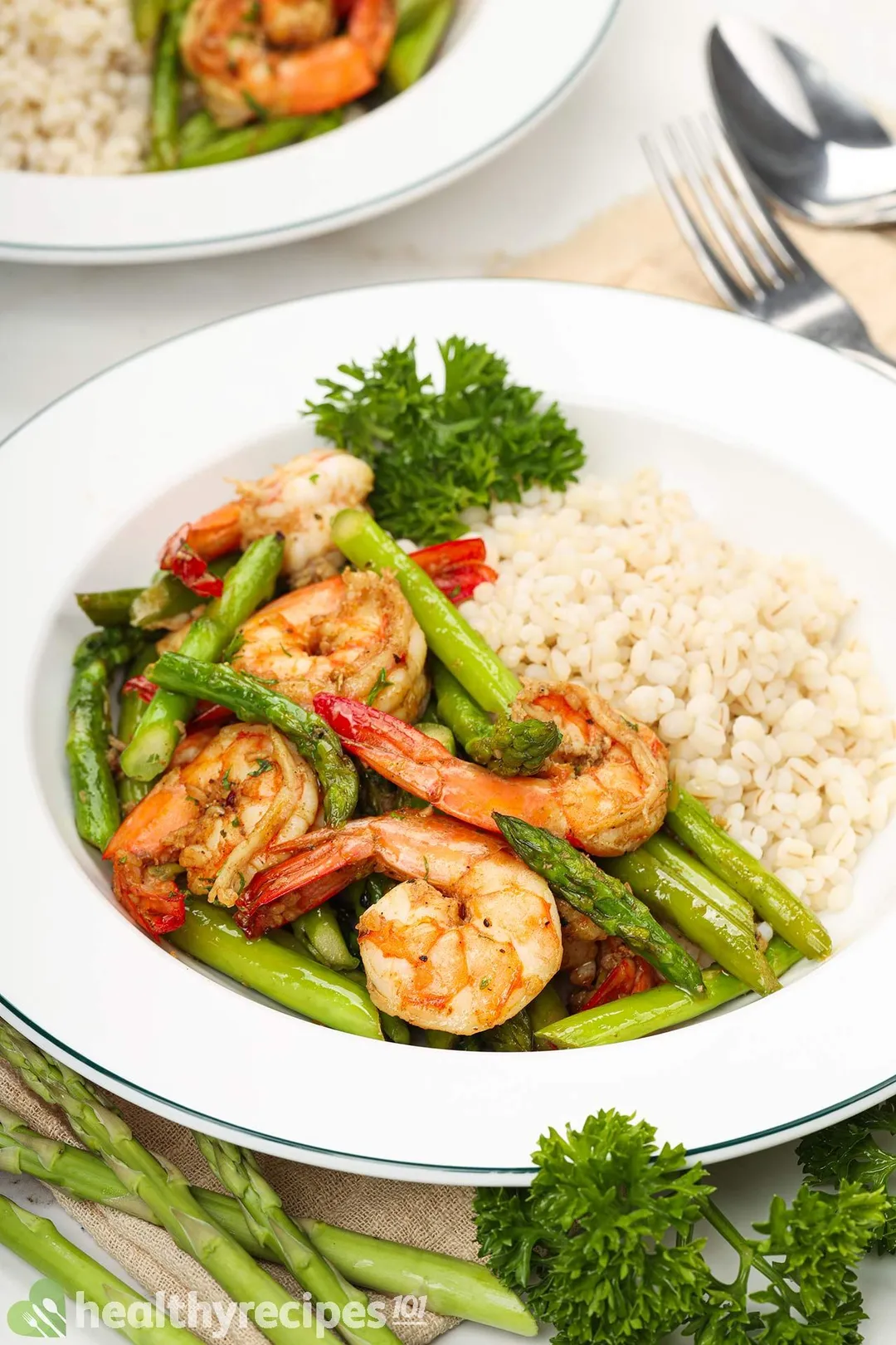 How to Prepare Asparagus for shrimp and asparagus