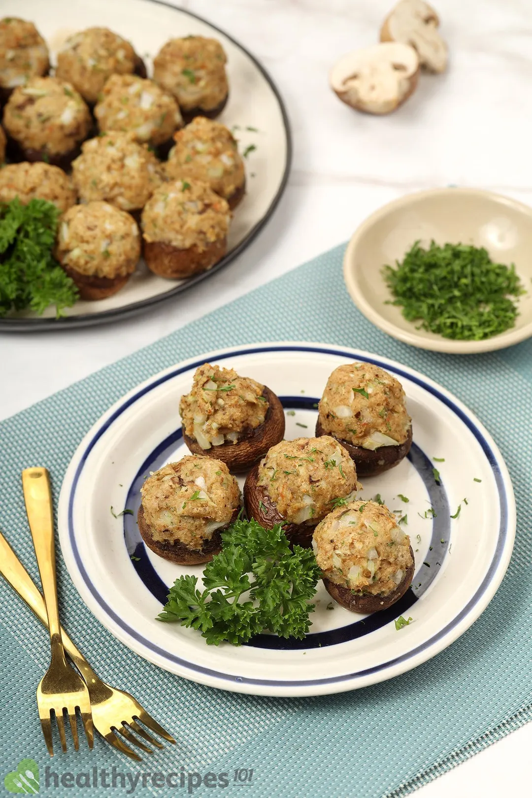 How to Serve Shrimp Stuffed Mushrooms