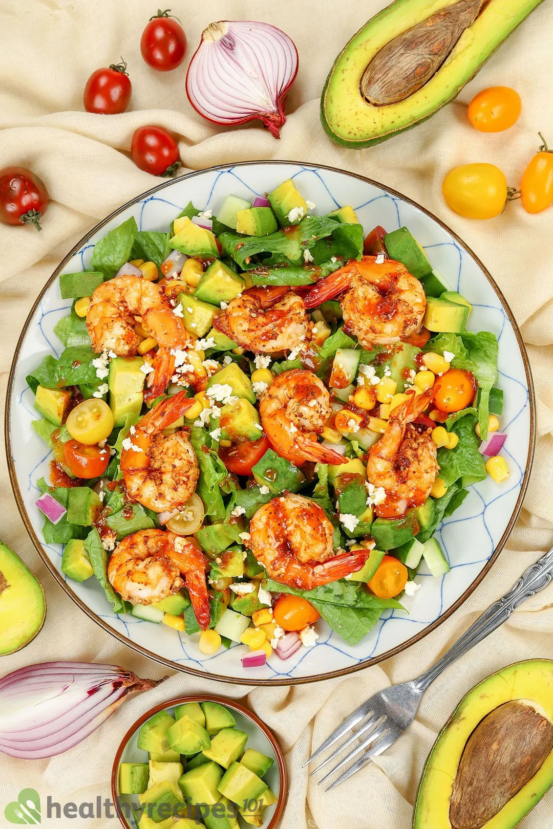 How to Store the Leftovers Shrimp Avocado Salad
