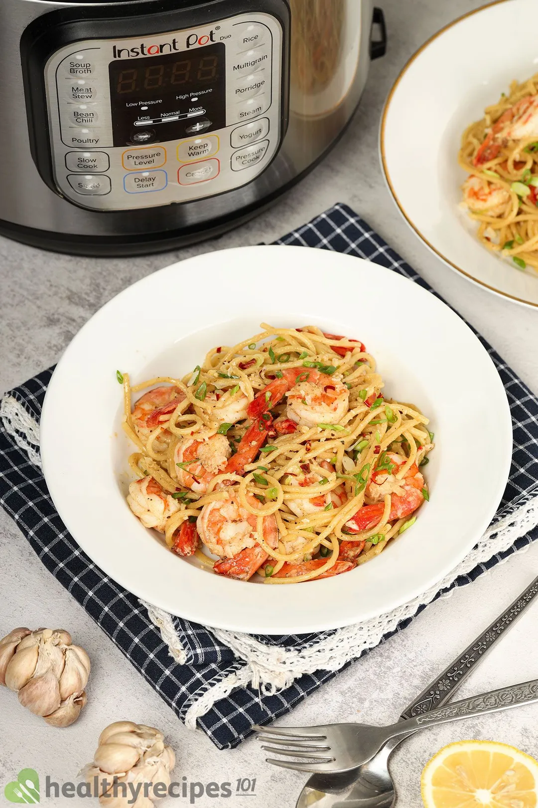 Instant Pot Shrimp Scampi Recipe