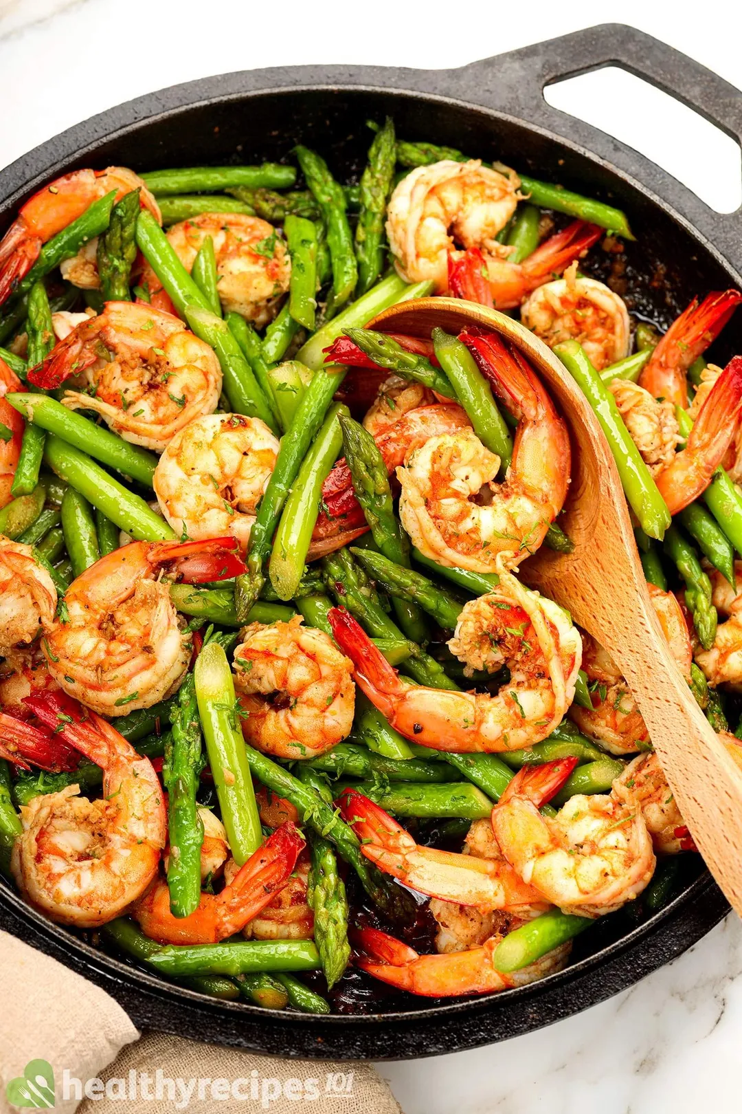 Is Shrimp And Asparagus Healthy