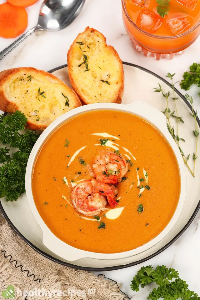 Shrimp Bisque Recipe A Creamy, Fancy Soup With Intense Flavors