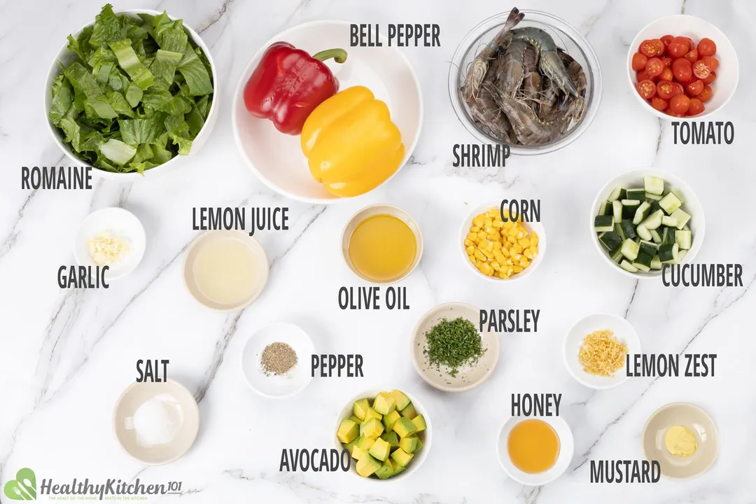 Shrimp Salad Ingredients