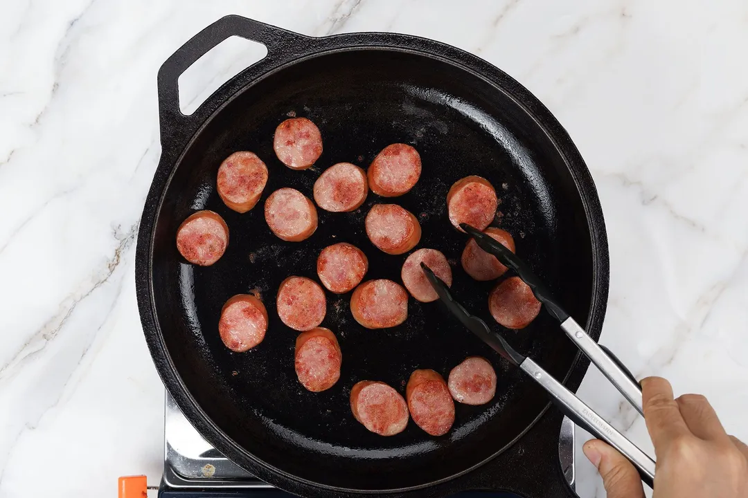 step 1 How to Make Cajun Shrimp and Sausage