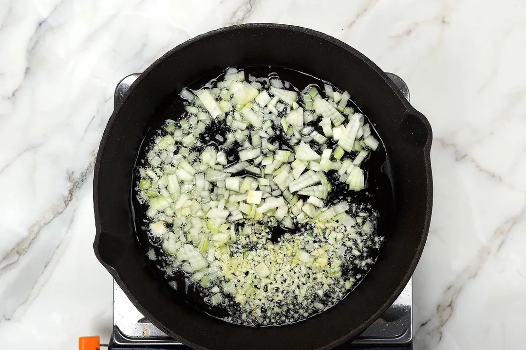 step 1 How to make shrimp paella