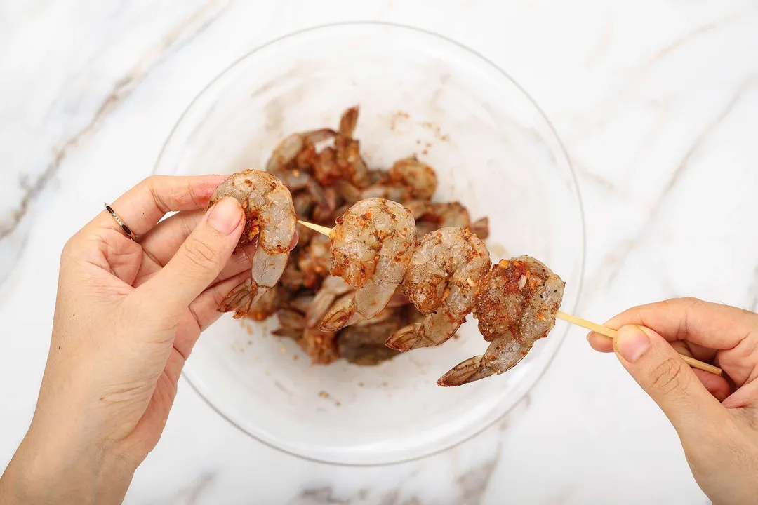 step 2 How to Make Grilled Shrimp