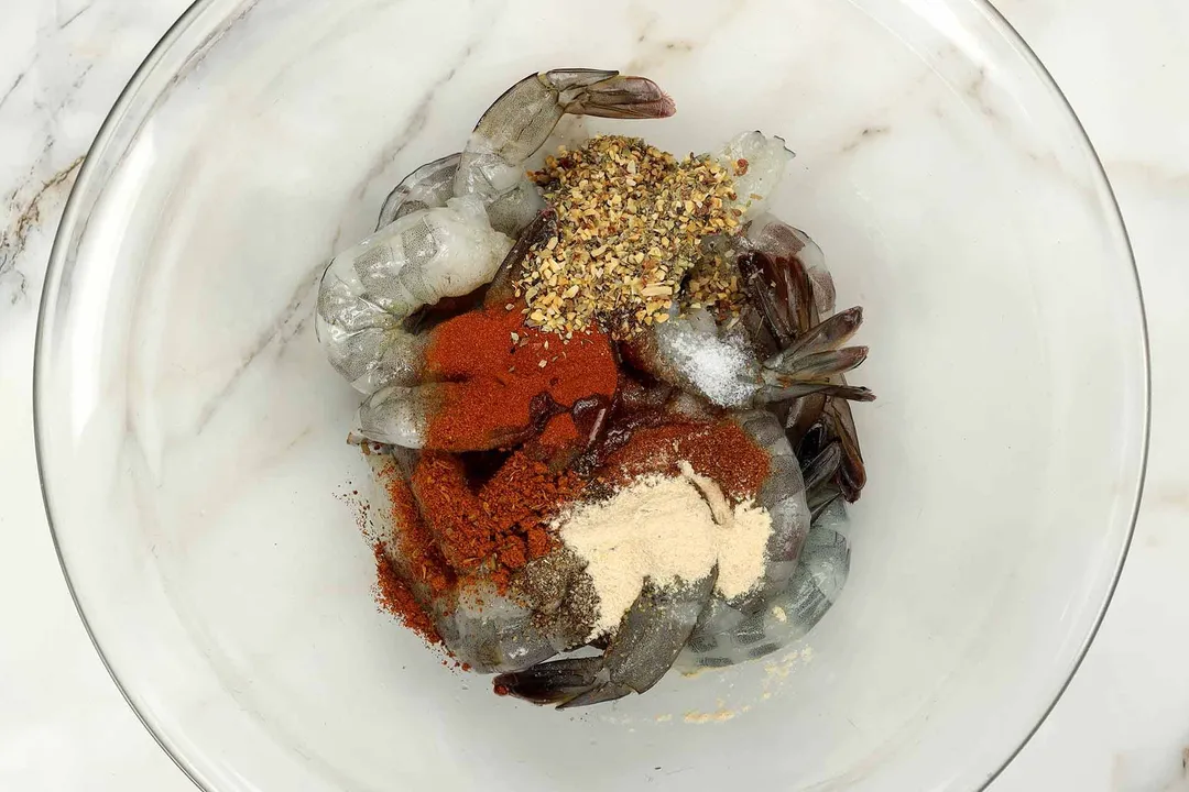 step 2 How to make pan seared shrimp
