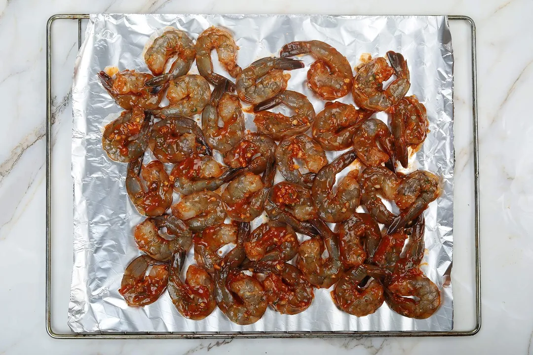 step 4 How to make bbq shrimp