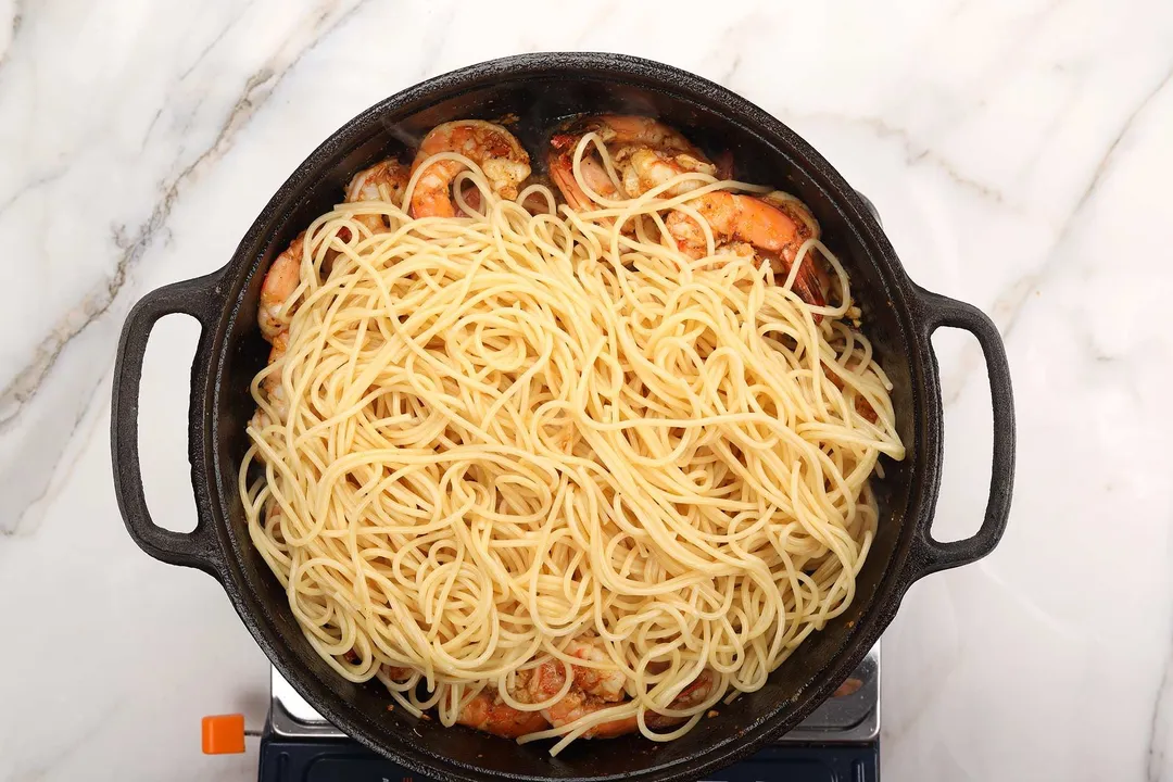 step 4 How to Make Shrimp Pasta