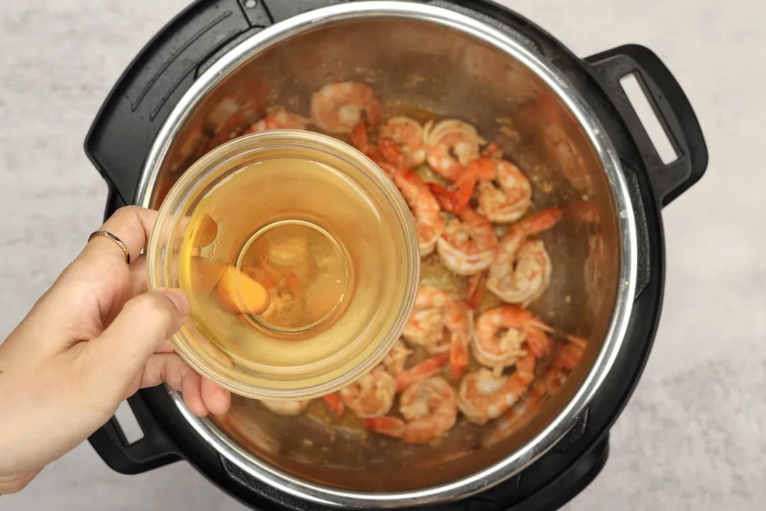 step 4 How to Make Shrimp Scampi in the Instant Pot