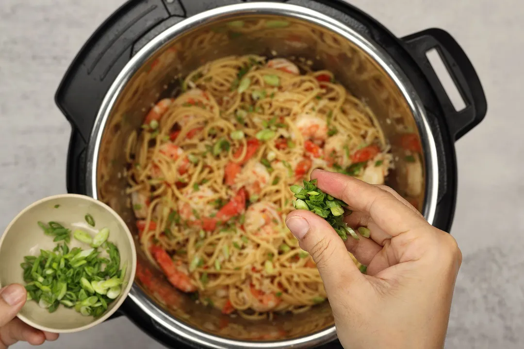 step 6 How to Make Shrimp Scampi in the Instant Pot