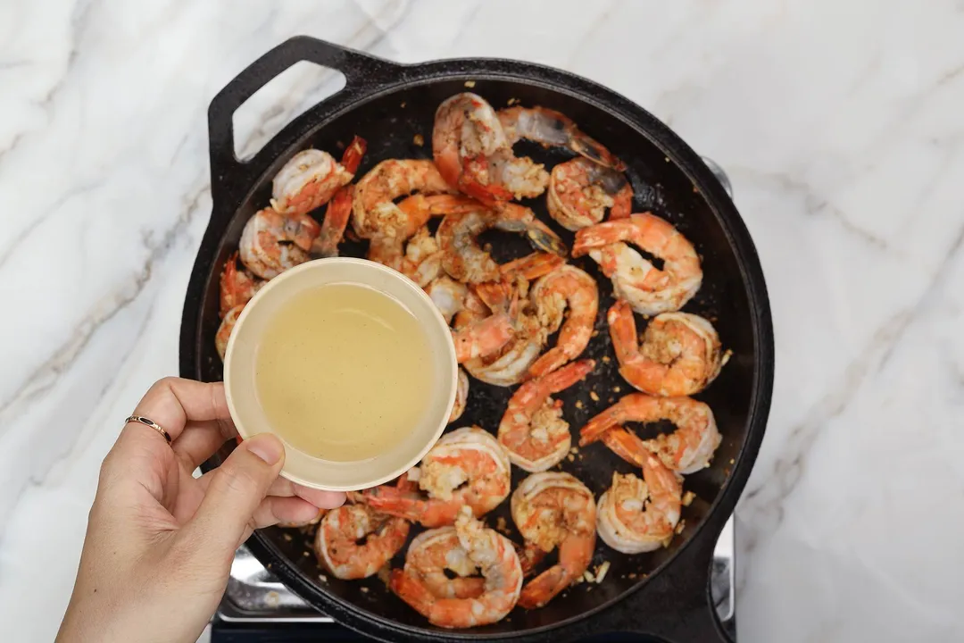 step 6 How to make tequila lime shrimp