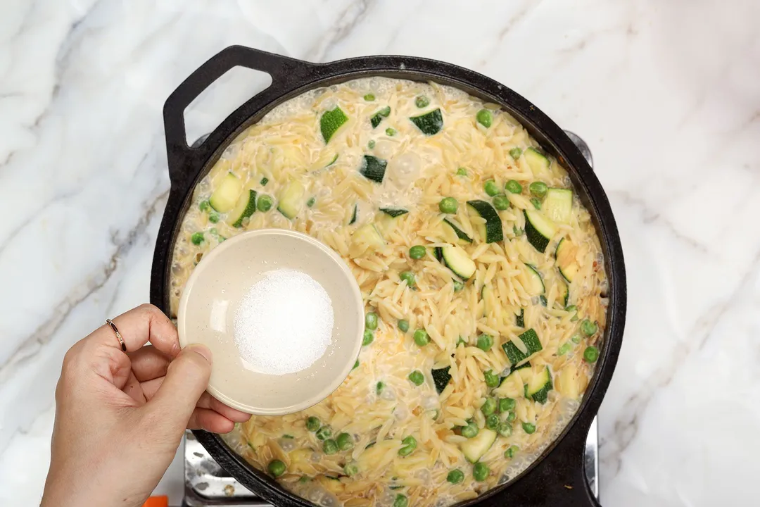 step 6 How We Made Shrimp Orzo