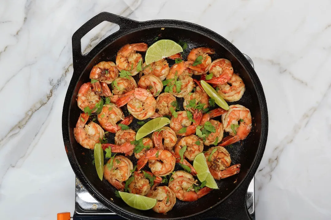 step 7 How to make tequila lime shrimp