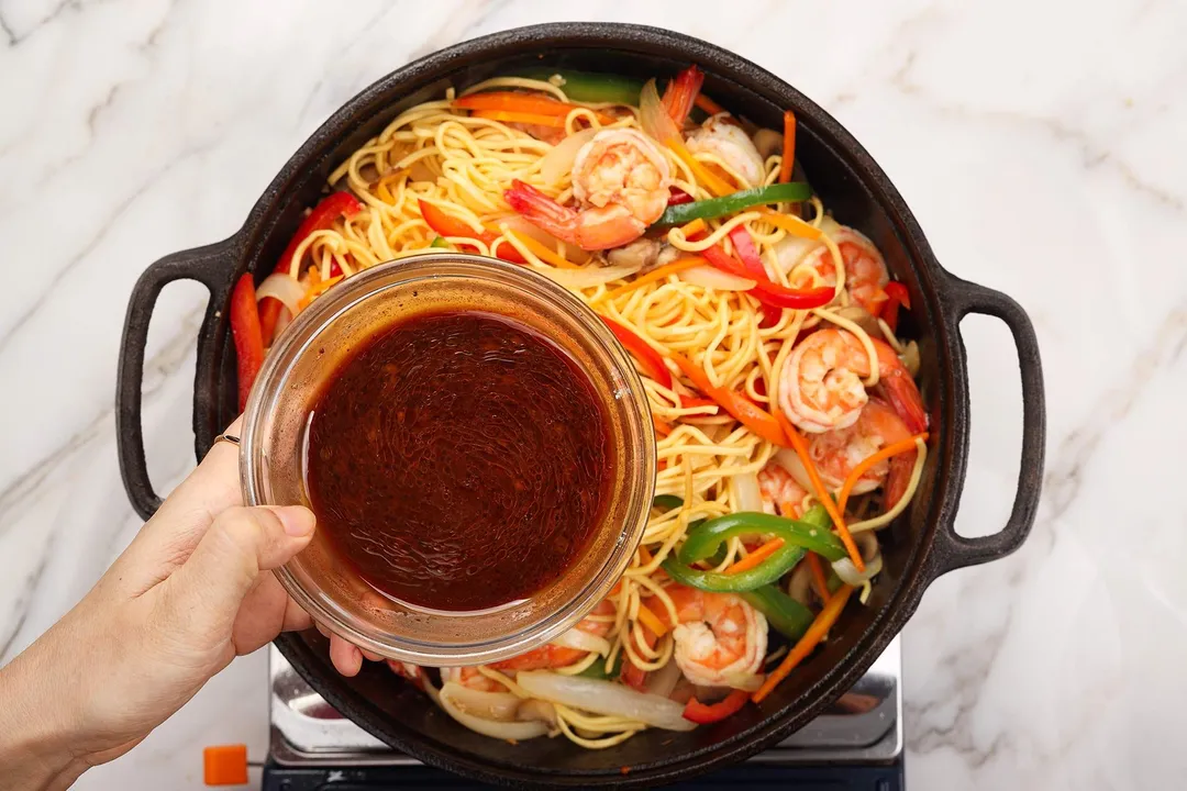 step 8 How to Make Shrimp Lo Mein