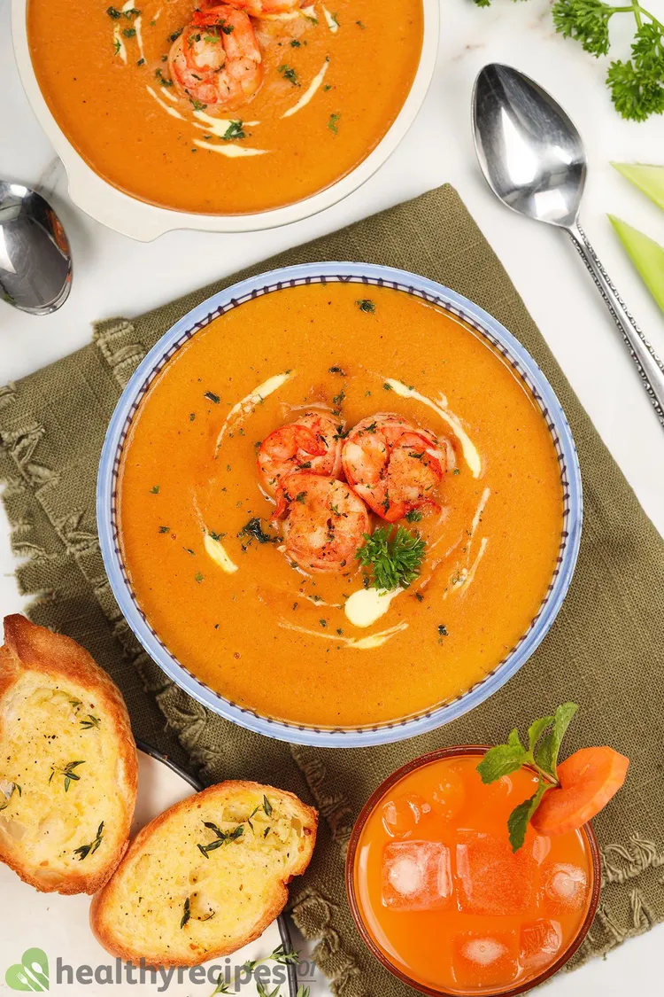 Shrimp Bisque Recipe A Creamy, Fancy Soup With Intense Flavors