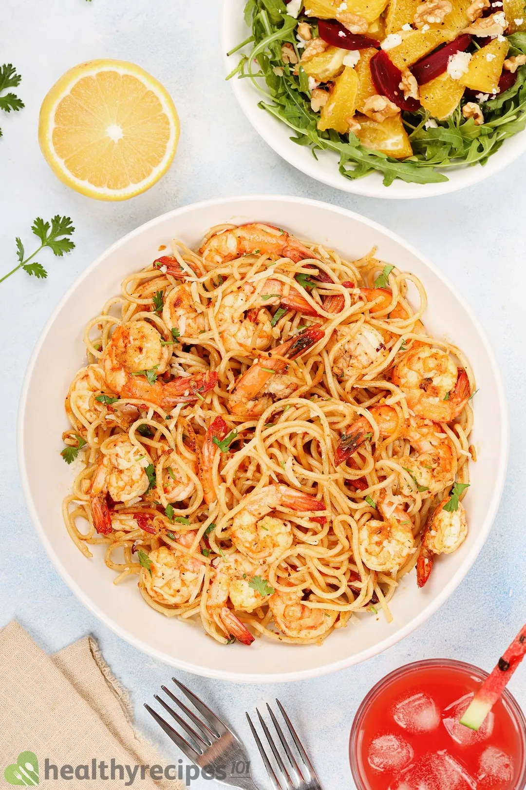What to Serve with Shrimp Pasta