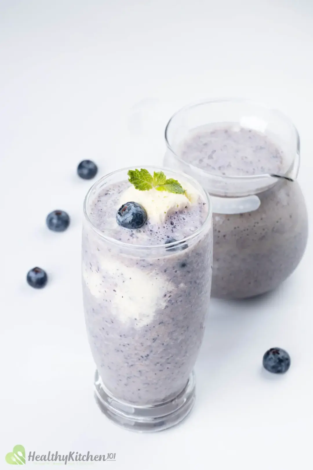 Blueberry Banana Smoothie Recipe Healthykitchen101 3