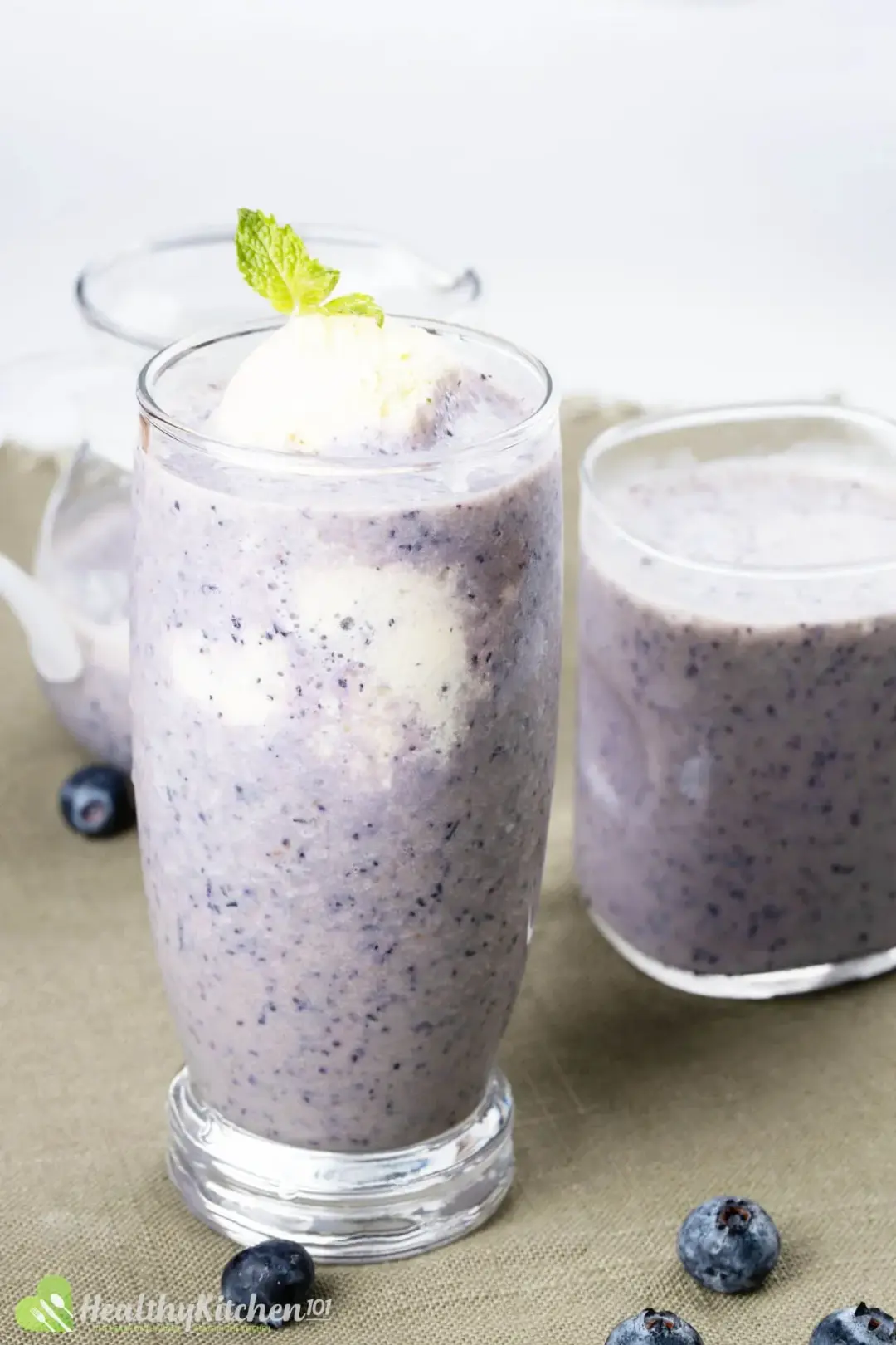 Blueberry Banana Smoothie Recipe Healthykitchen101 5