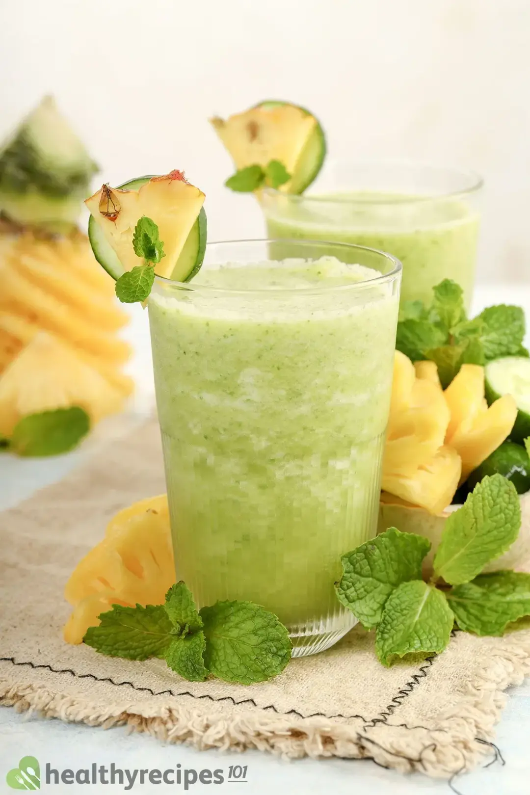 Cucumber Pineapple Smoothie Recipe