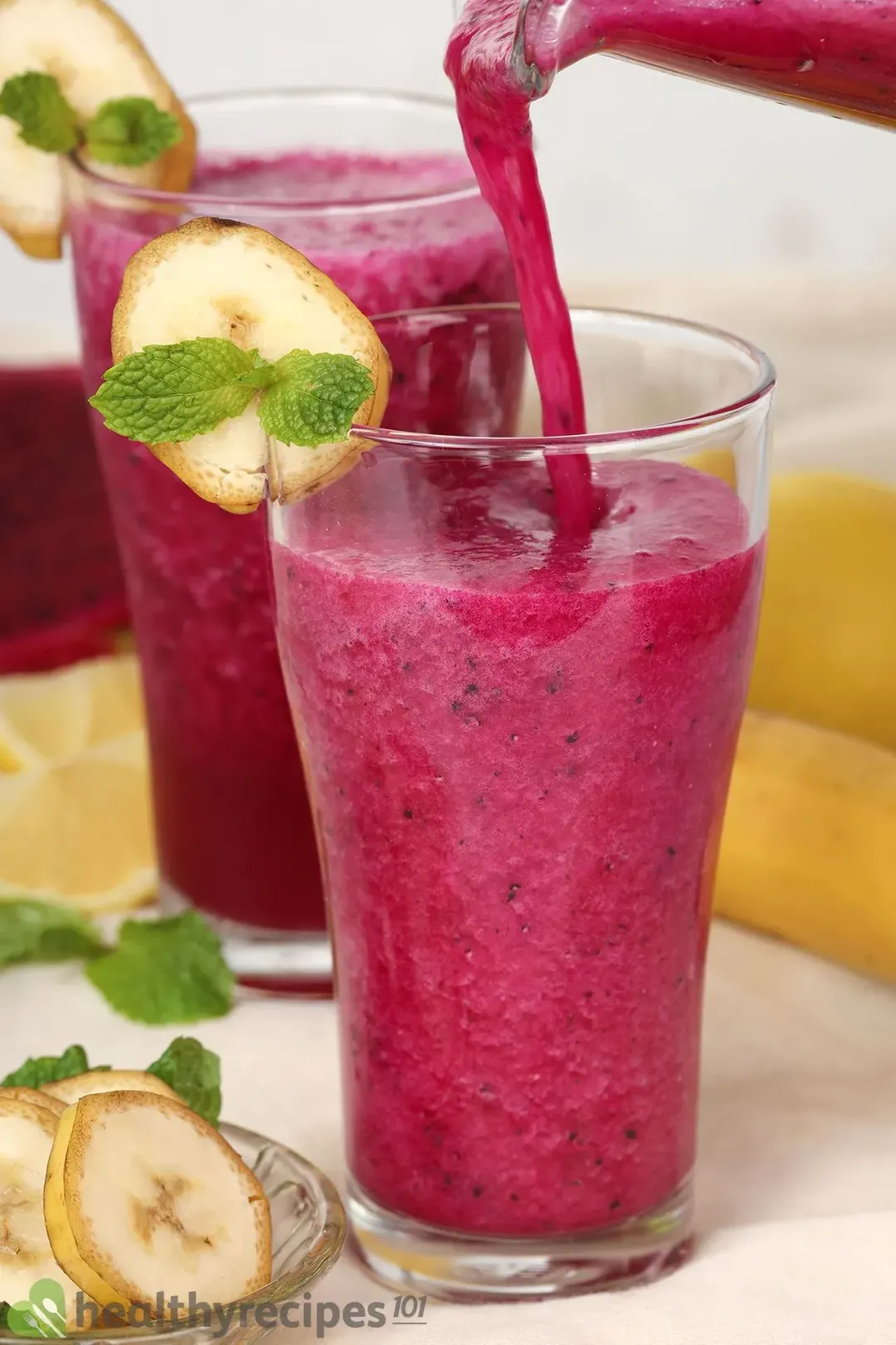 Dragon Fruit Banana Smoothie Recipe