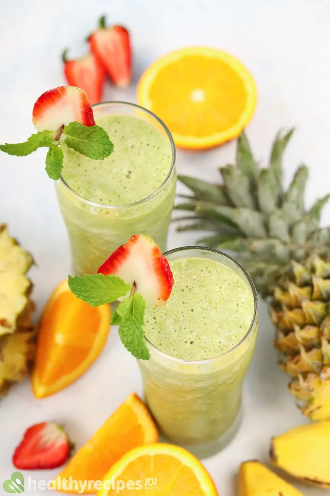 Spinach Fruit Smoothie Recipe: A Thick and Creamy Energy-Boost Drink