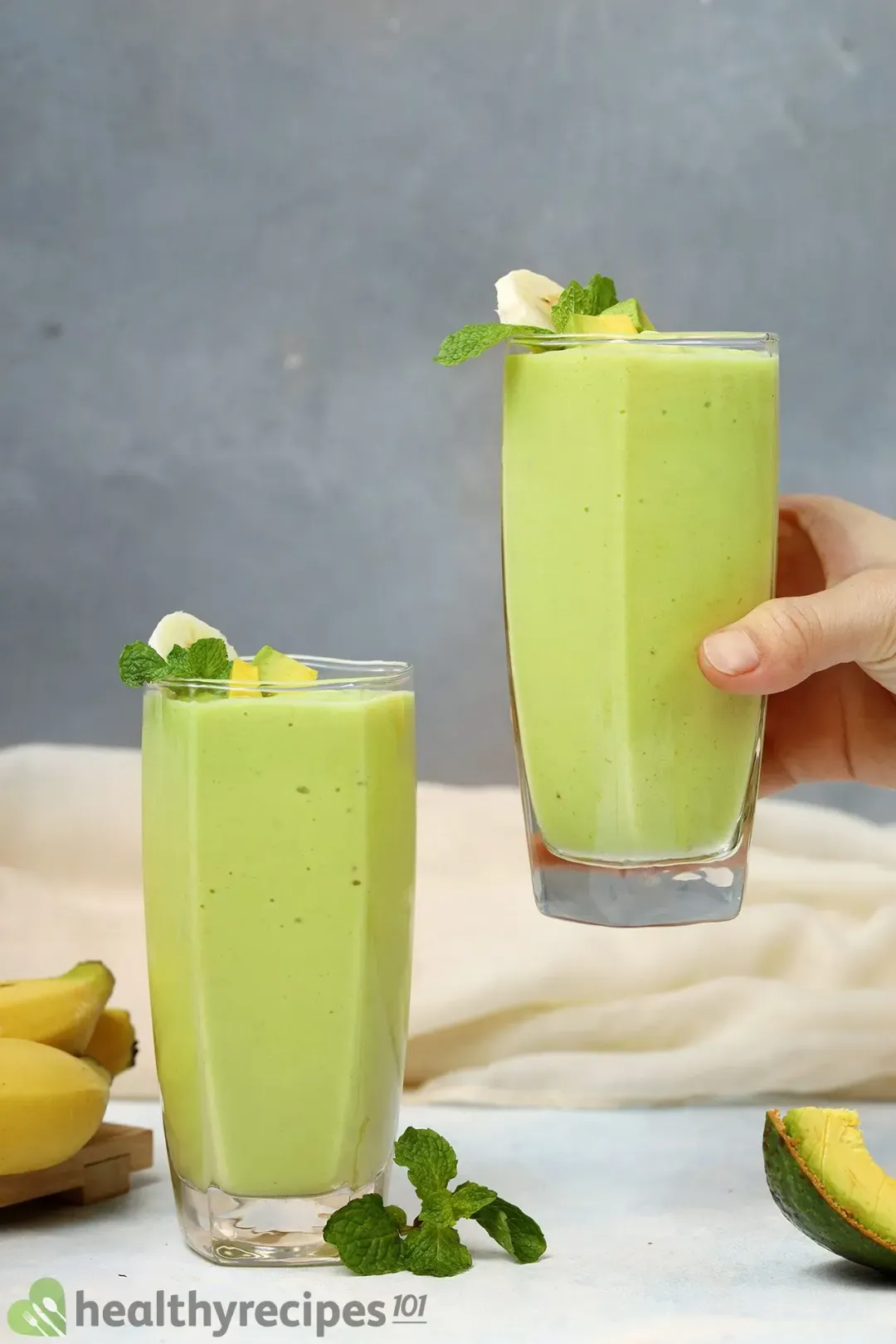 homemade avocado banana smoothie recipe