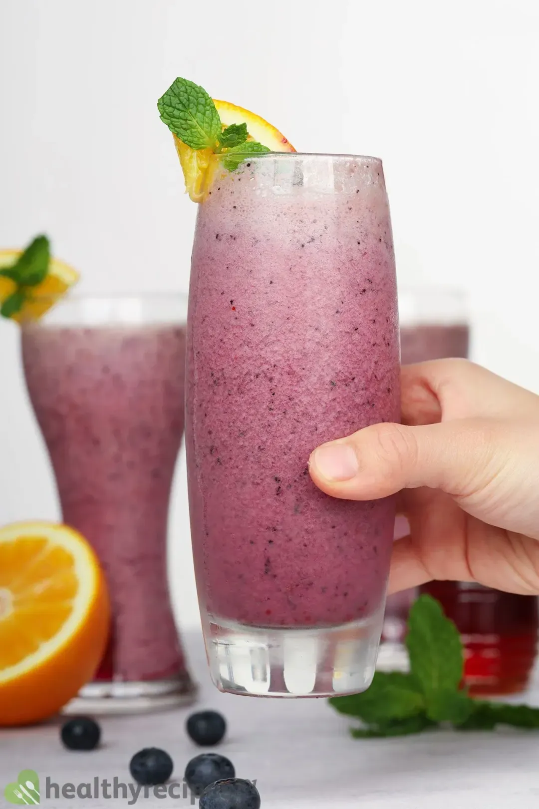 homemade blueberry orange smoothie recipe