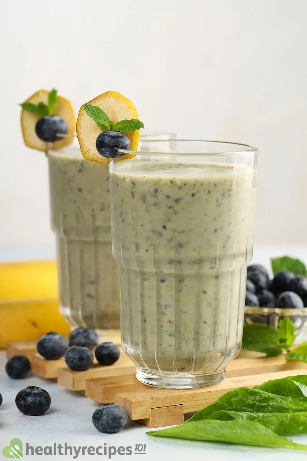 Homemade Blueberry Spinach Smoothie Recipe