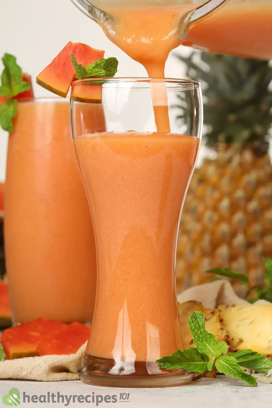 How Healthy Is Our Papaya Pineapple Smoothie