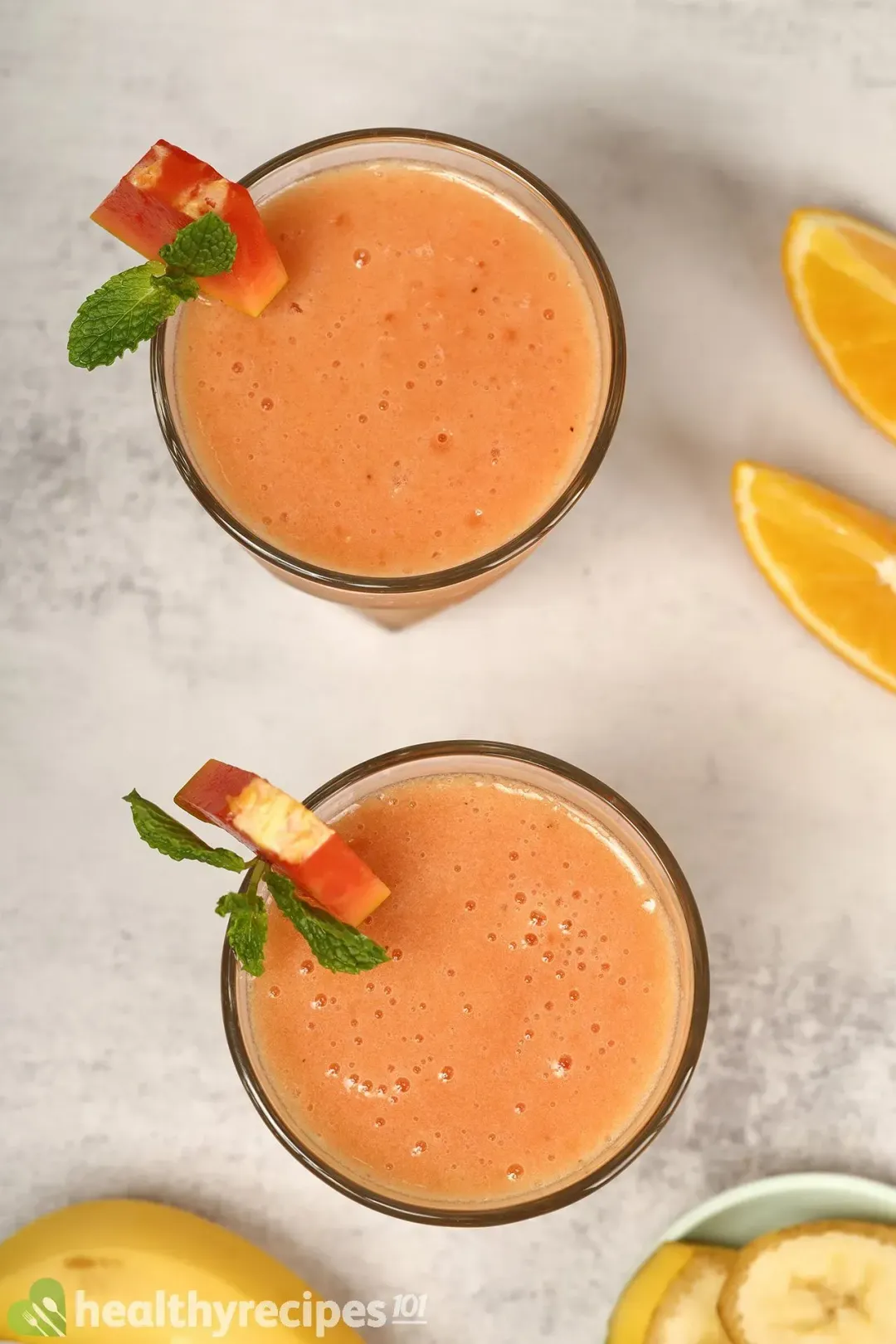 How to Spot Ripe Papayas for banana papaya smoothie