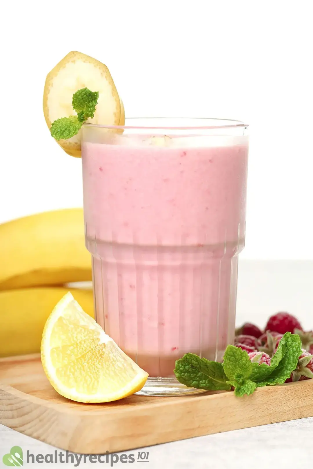 Raspberry Banana Smoothie Recipe - Beautiful and Packed With Flavor