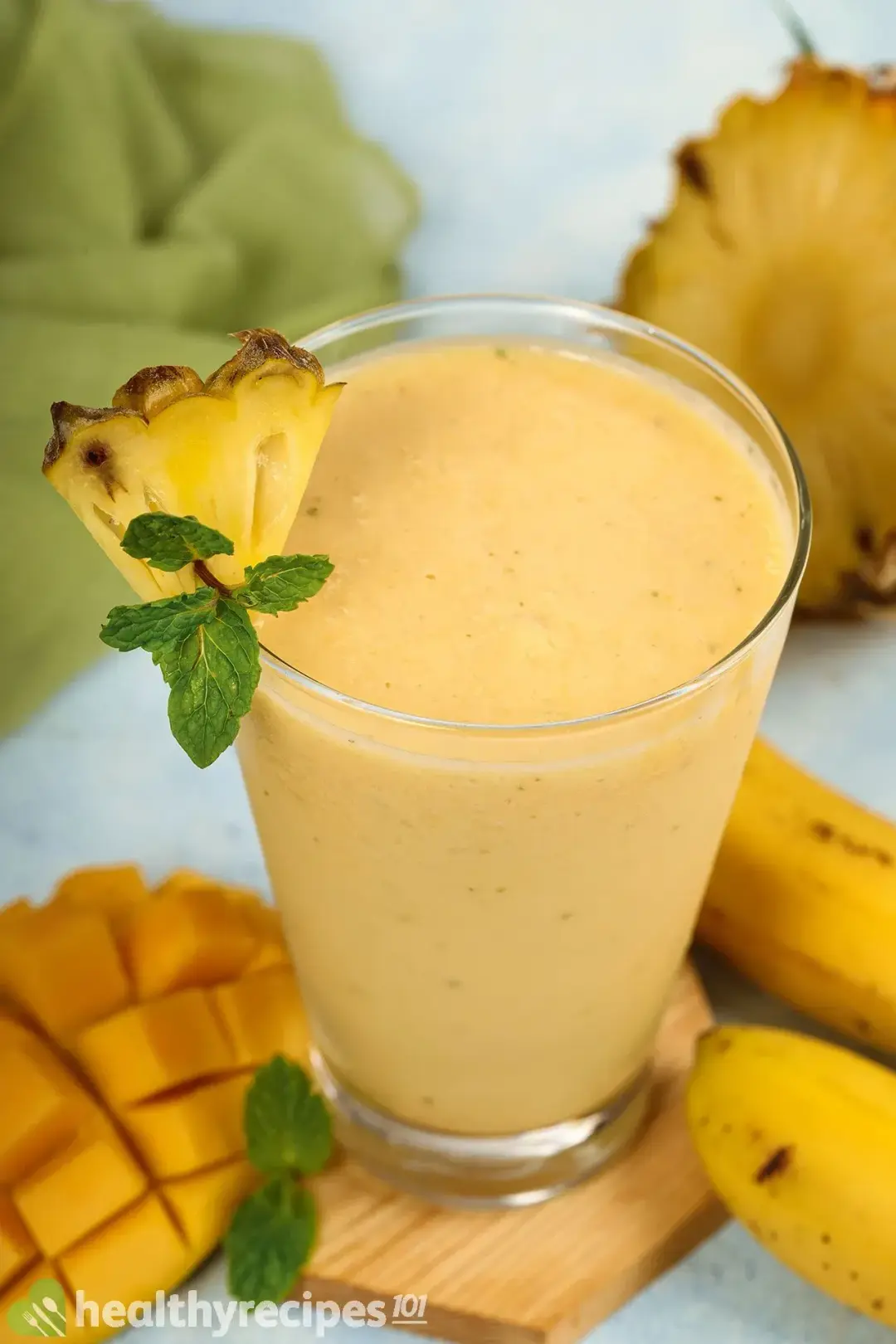 Mango Pineapple Banana Smoothie Recipe