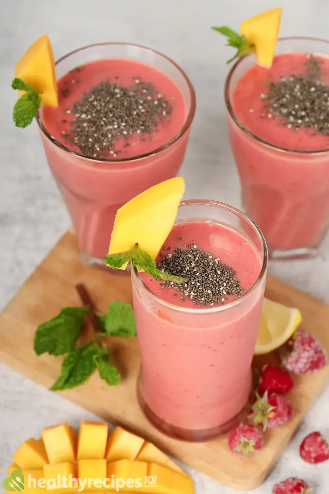 Mango Raspberry Smoothie Recipe