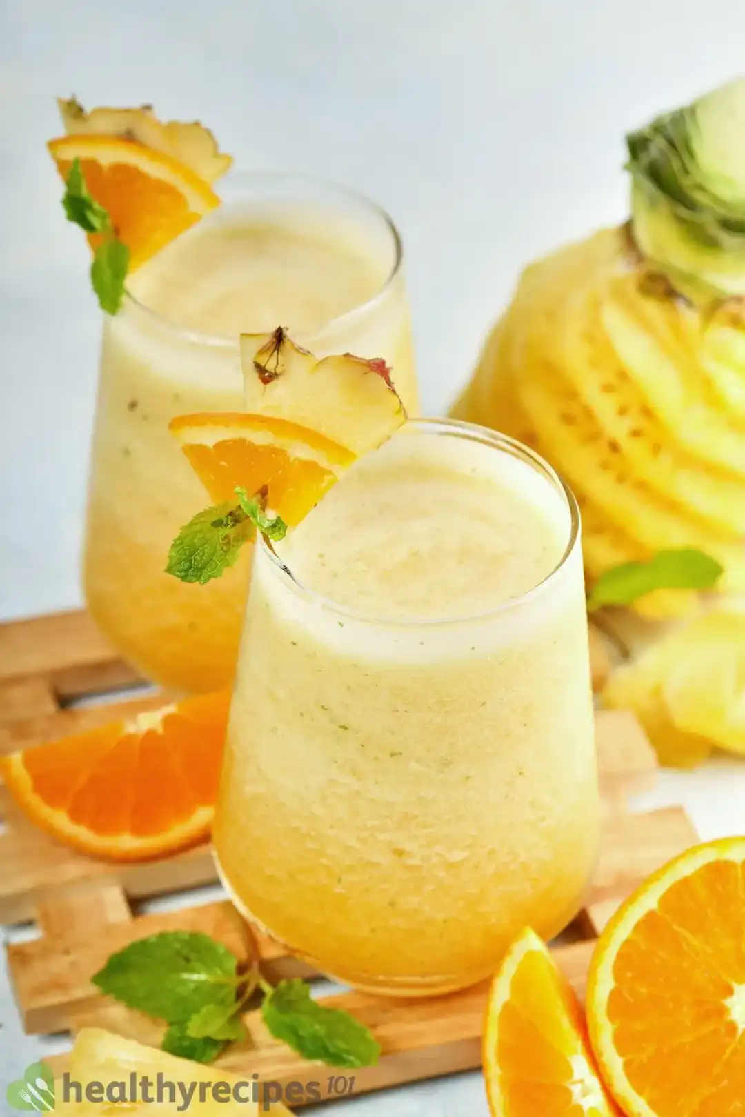 Orange Pineapple Smoothie Recipe - Packed With Vitamin C
