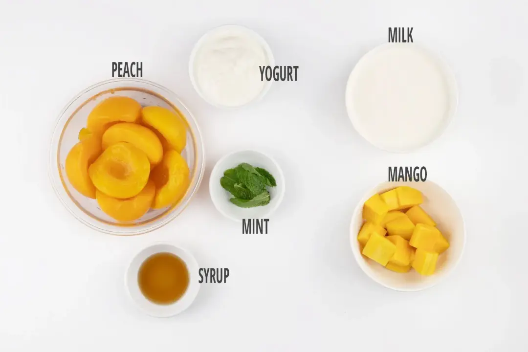 Peach Smoothie recipe healthykitchen101 4
