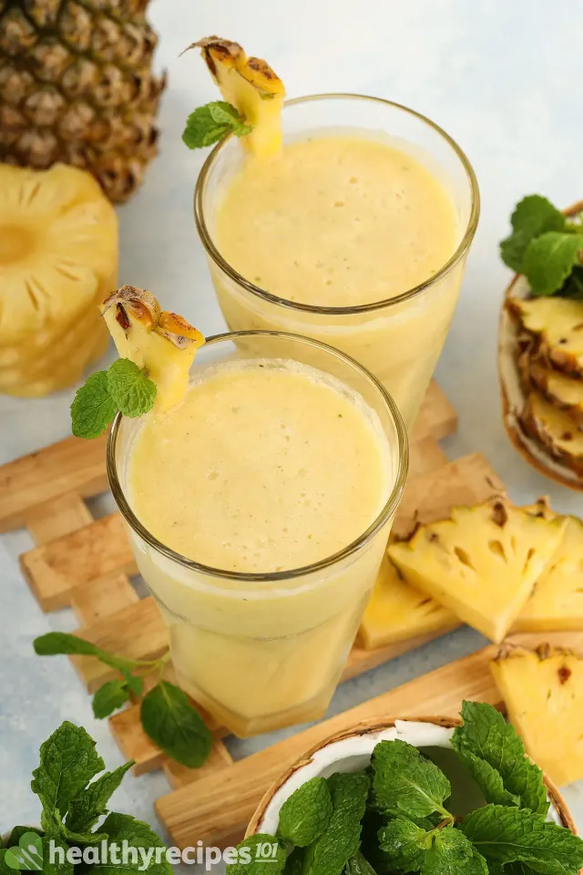 Pineapple Coconut Smoothie Recipe: A Sweet, Rich Smoothie for Summer