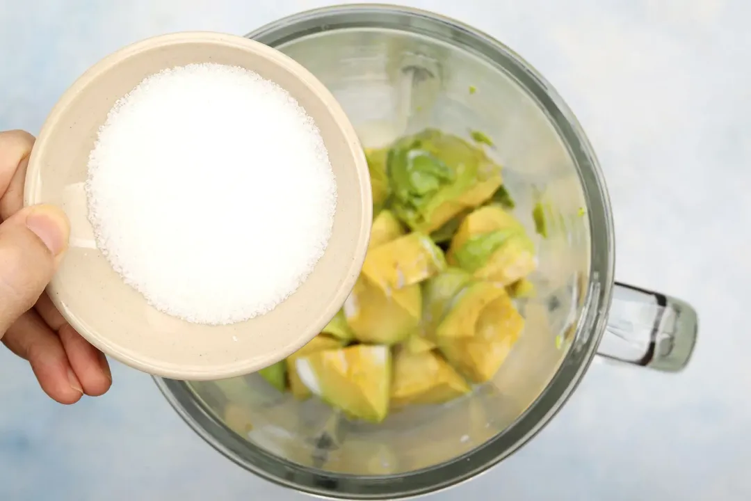 step 1 How to Make Avocado Smoothie