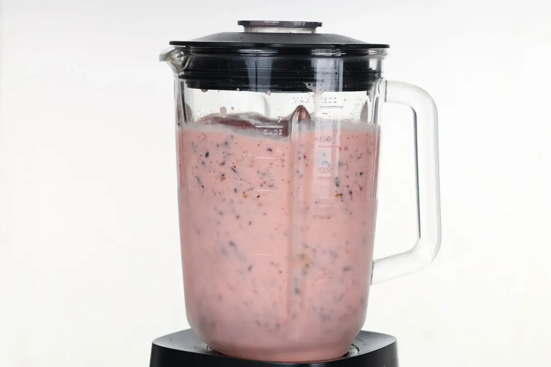 step 1 How We Made Blueberry Orange Smoothie