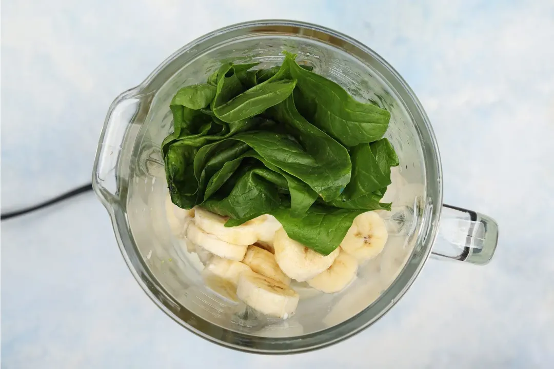 step 2 How to Make Avocado Spinach Smoothie