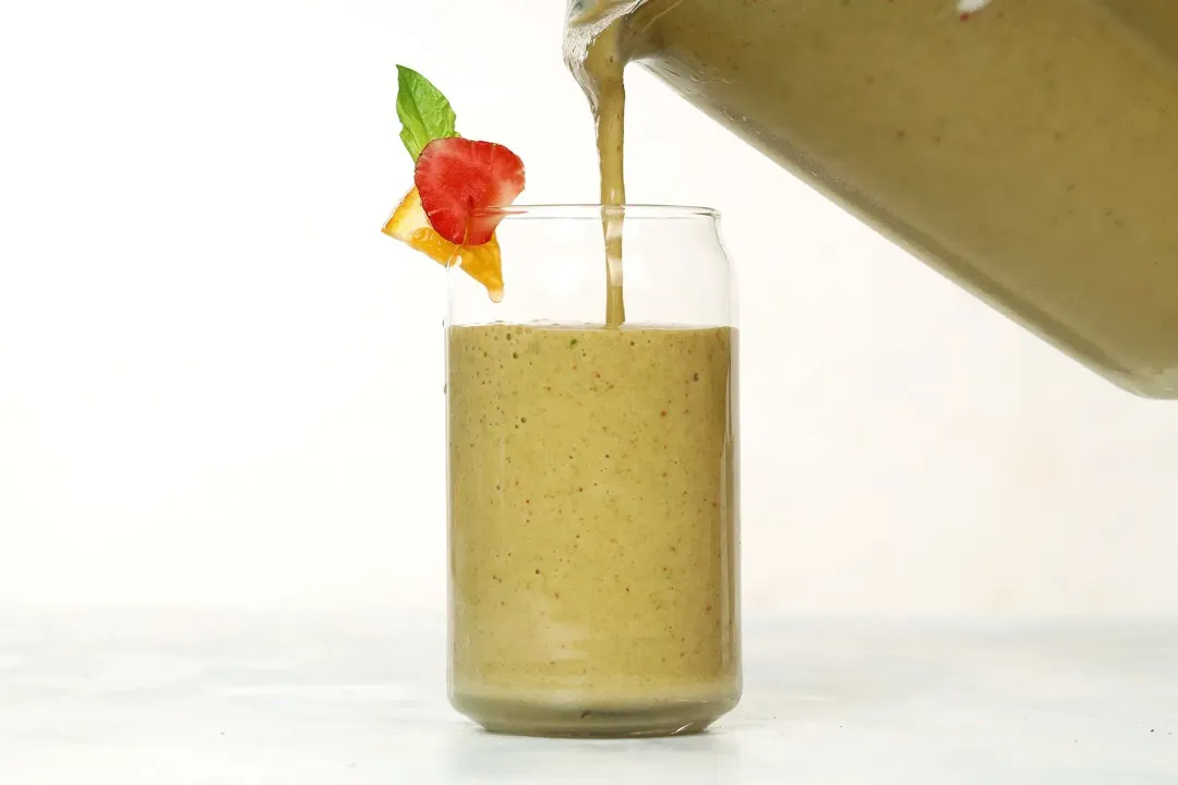 step 2 how to make Banana Pineapple Smoothie