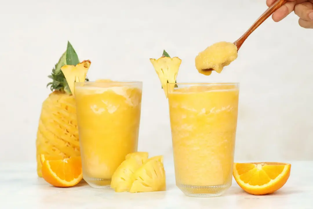 step 2 How to Make a Pineapple Ginger Smoothie