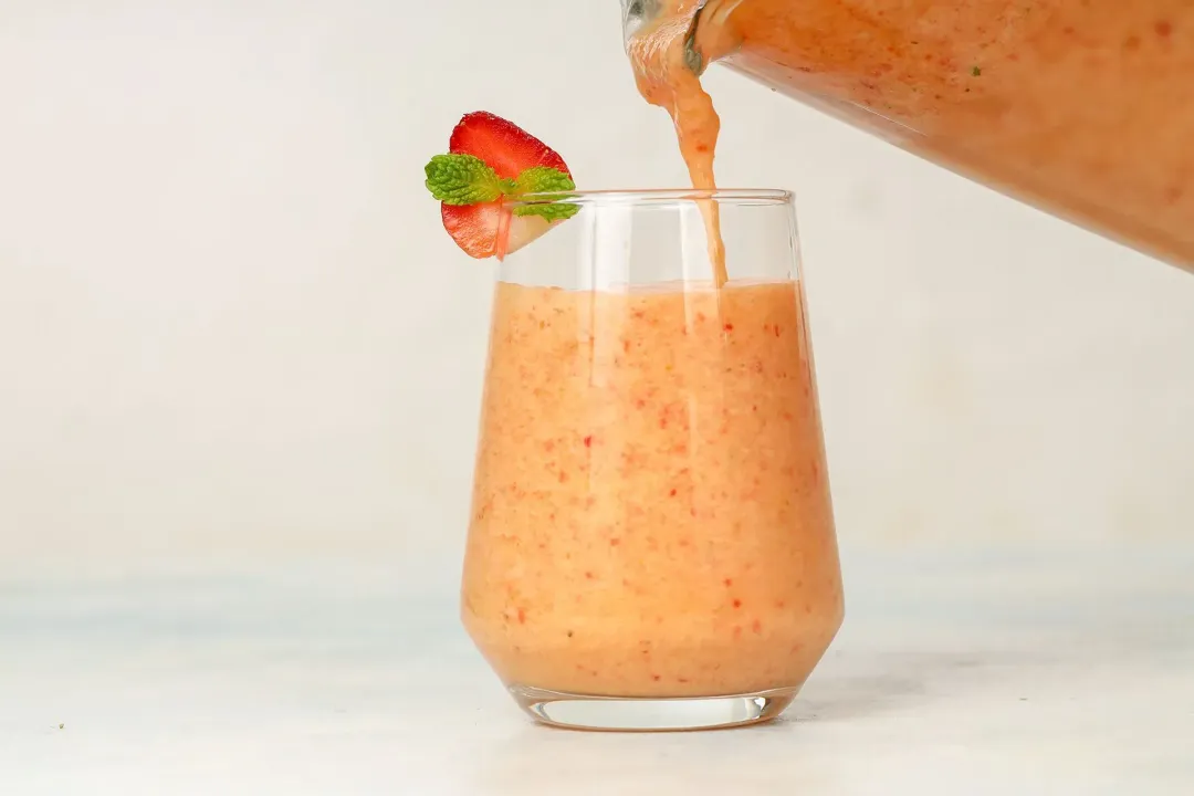 step 2 How to make Pineapple Mango Strawberry Smoothie