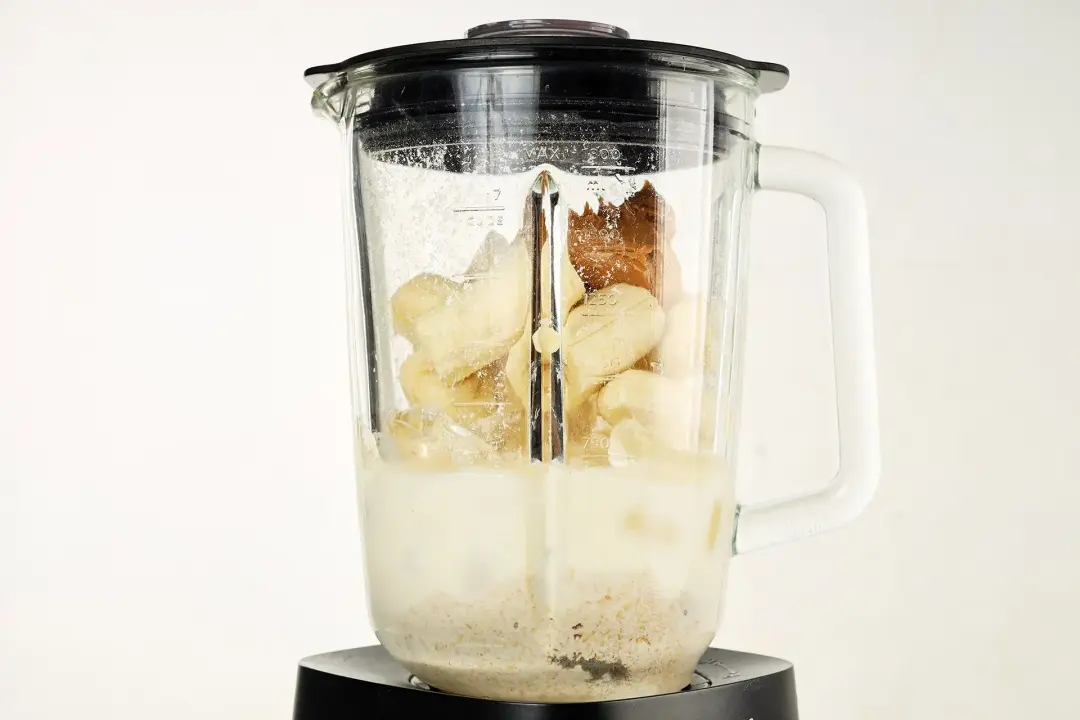 step 2 How to Make This Peanut Butter Oatmeal Smoothie